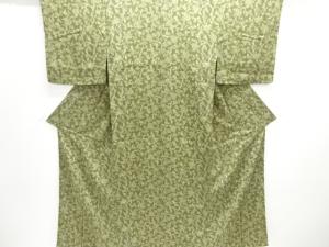 唐花模様小紋着物